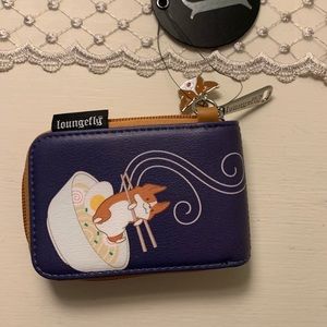 Corgi ramen noodle card wallet